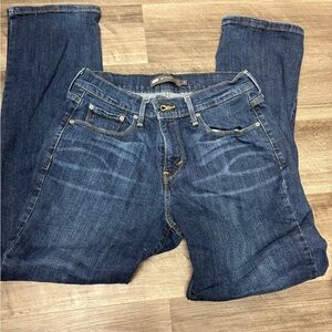 Levi's- Straight Leg Blue Denim Women's Jeans- size 8